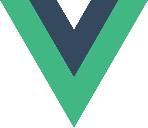 logo for vue javascript frontend framework
